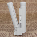 Handheld Mini Magnifying Glass 100X Pocket Microscope Portable LED Lamp Light