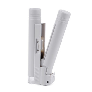 Handheld Mini Magnifying Glass 100X Pocket Microscope Portable LED Lamp Light