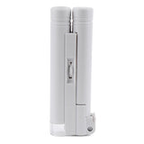 Handheld Mini Magnifying Glass 100X Pocket Microscope Portable LED Lamp Light