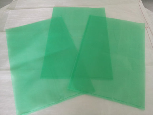 Green Plastic Bags, Sampling Plastic Bags