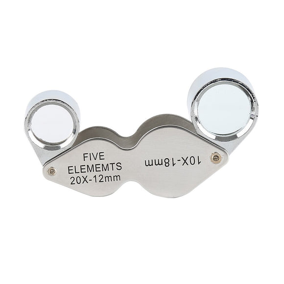 Twin Lens 10x 20x Magnifiers