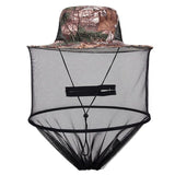 Mosquito Head Net Hat with Hidden Mesh