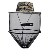 Mosquito Head Net Hat with Hidden Mesh