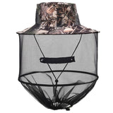 Mosquito Head Net Hat with Hidden Mesh